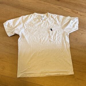 Uniqlo White Short Sleeve Tee with Pocket